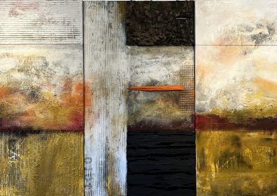 Untitled. Triptych, mixed media, 2022